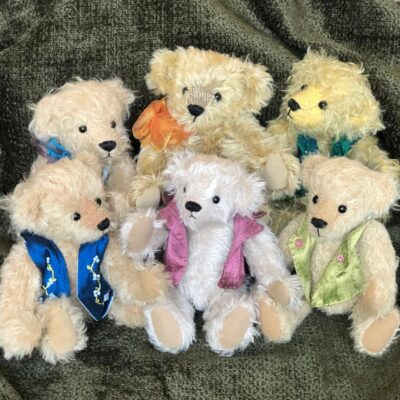 Traditional Mohair Bears & Bunnies - 2-Part Workshop for Beginners & Returners - Friday 9th & Saturday 10th October 2026 (10-4pm) Ilkley