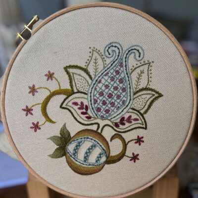 Crewel Work - 2-day workshop for beginners & improvers - Wednesdays 2 & 9 September 2026 (10am-4pm) York