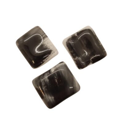 Lionel Nichols - Vintage Glass Brushstroke Block Buttons