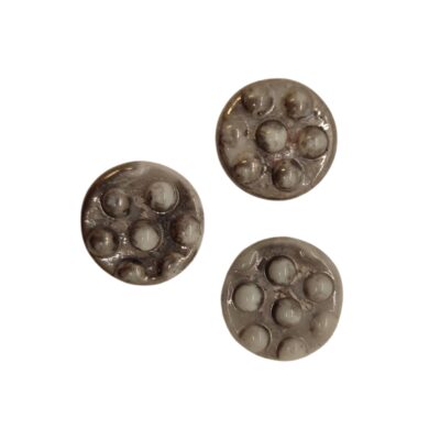 Lionel Nichols - Vintage Glass Metallic Bobble Buttons