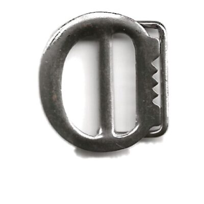 Metal Waistcoat Buckle with Grip (Inside bar length 20mm)