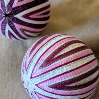 Embroidered Japanese Temari 'Hand Ball' Workshop - Saturday 17 October 2026 (10am-4pm) Ilkley